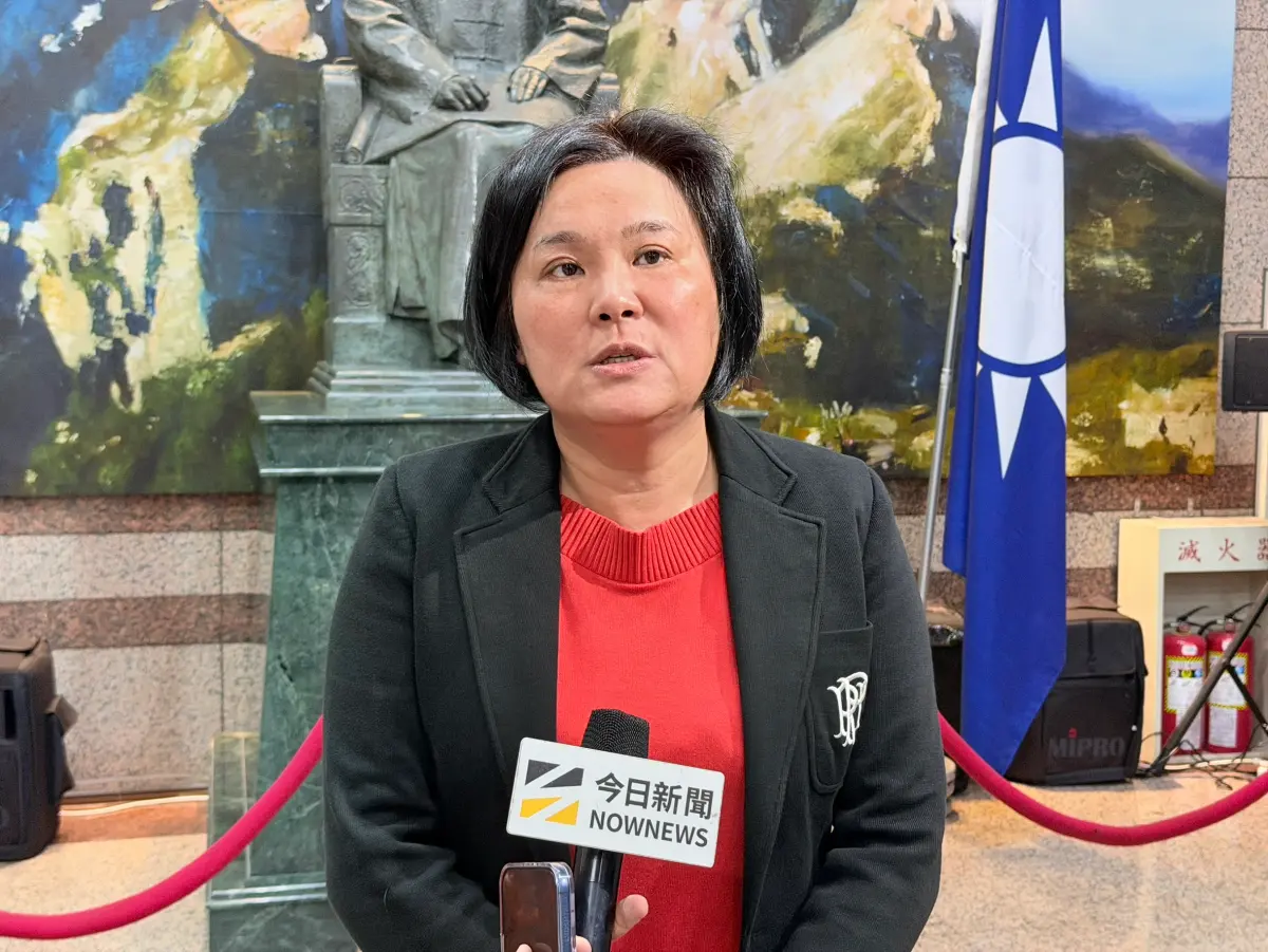 ▲國民黨今舉行金門縣長提名審核會議，拍定提名陳玉珍參選金門縣長。（圖／記者嚴俊強攝）