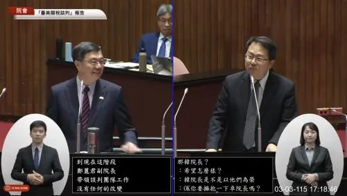 以關稅談判團隊為榮？韓國瑜打太極：所以我要擁抱卓院長嗎