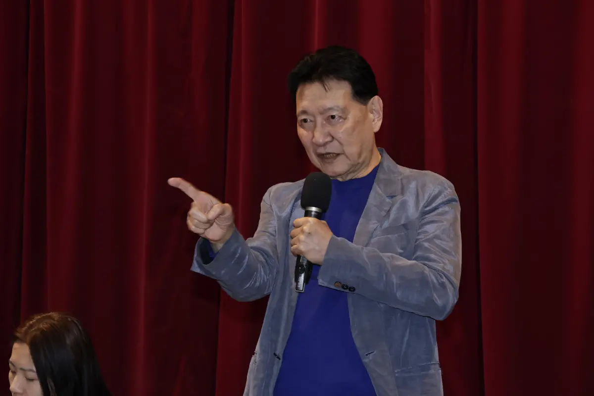 ▲饒慶鈴以預錄影片方式參與海峽論壇引來陸委會關注，趙少康說倒想看看陸委會最後能用什麼法條和罰則來處罰。（圖／記者吳翊緁攝。）