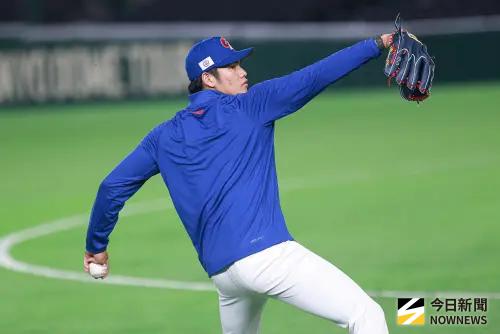 ▲林維恩是旅美左投新星，也是對付韓國左打群的秘密武器，（圖／記者葉政勳攝 ,2026.03.04）