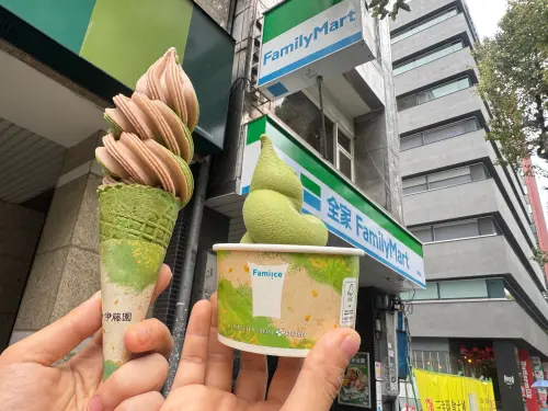 ▲3月新口味驚喜登場！全家2024年熱銷超過3百萬支的「伊藤園抹茶霜淇淋」回來了。（圖／記者鍾怡婷攝）