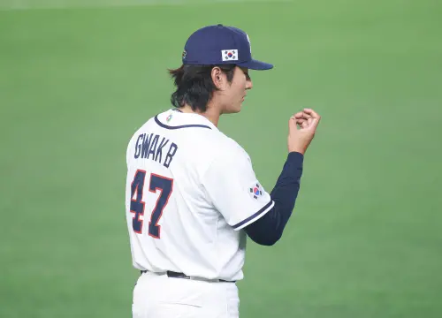 中華隊重磅利多！韓國抗台王牌郭彬疑手傷未癒　鏡頭直擊瘀血未退