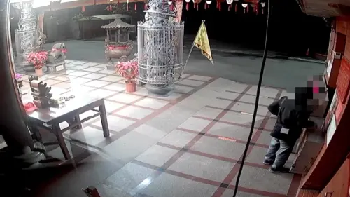 「下手前先膜拜土地公」慣竊男偷遍宮廟香油錢！見警求饒：歹勢啦