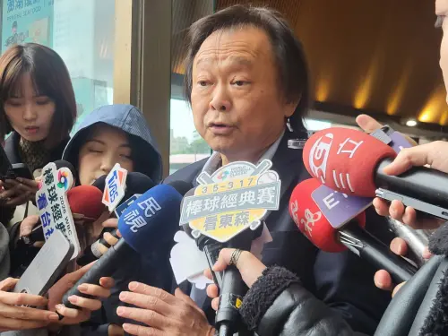 ▲有網友發文表示，陳冠宇爆哭模樣意外撞臉王世堅（如圖）。（圖／記者陳佩君攝）