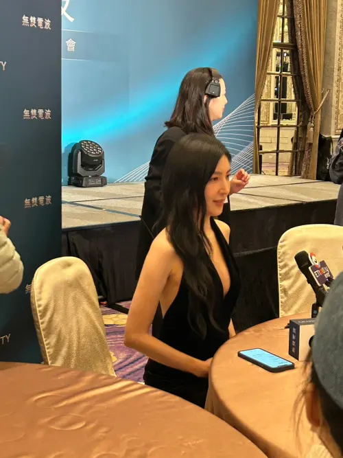 ▲楊謹華許久未現身，狀態依舊非常好。（圖／記者李欣容攝）