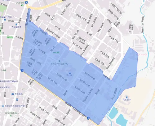 ▲大溪區部分地區今日將從凌晨2時起停水4小時。（圖／台灣自來水公司官網web.water.gov.tw）