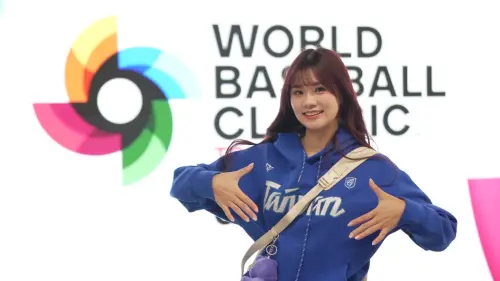 ▲沁沁（如圖）特別飛到東京參與經典賽，為中華隊加油。（圖／張一笙提供）