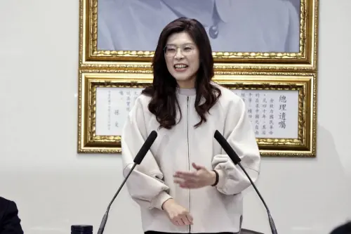 藍版軍購拍定3500億　鄭麗文：我跟徐巧芯溝通2次