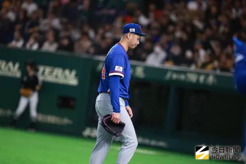 ▲針對第二任投手陳柏毓的調度，謝岱穎認為「一點也不意外」。（圖／記者葉政勳攝 ,2026.03.05）