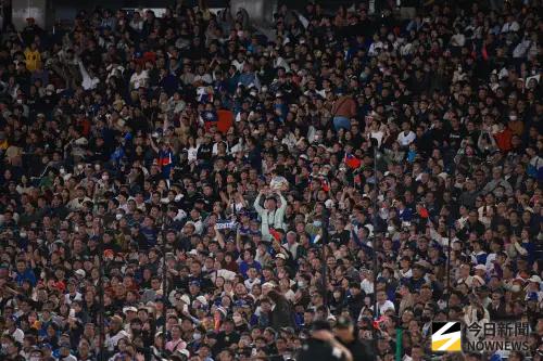 ▲WBC經典賽中華隊比賽吸引大批台灣球迷進場為中華隊加油。（圖／記者葉政勳攝 ,2026.03.05）