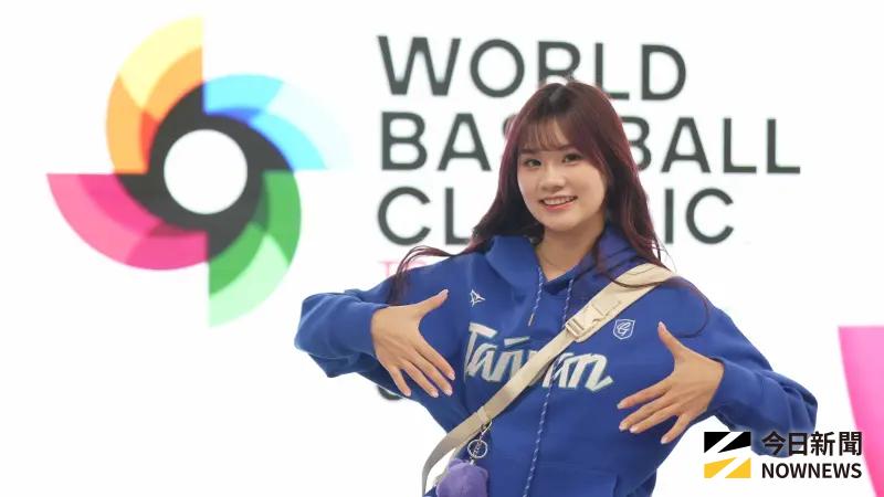 直擊／經典賽場邊超熱血！沁沁一日來回東京加油、筱晴應援不缺席