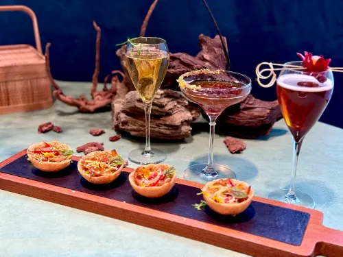 ▲承德本家限定「芋巢牛肚筋」298元。（圖／記者蕭涵云攝）