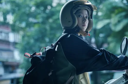 ▲項婕如以《祭弒》踏出拍攝恐怖電影的第一步，為此也去求了護身符。（圖／威視提供）