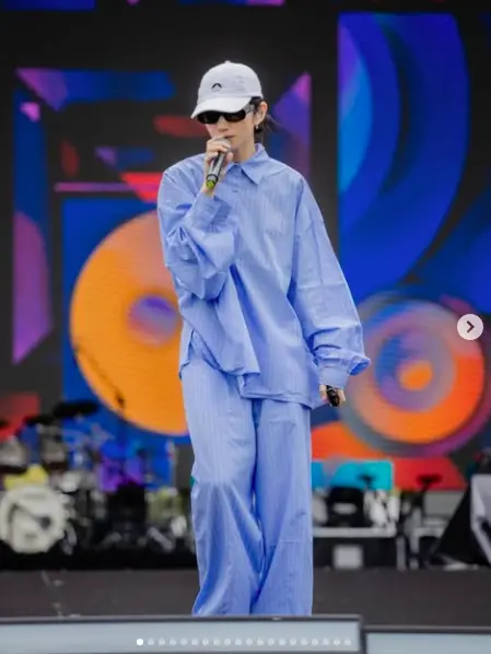 ▲李千娜日前低調現身「2026過癮瘋元宵」演唱會，表示看到台下的每一聲加油，讓她哽咽到幾乎快唱不下去。（圖／李千娜IG @n_a_n_a_l_e_e）