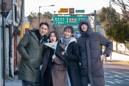 ▲天心（右2）與温昇豪（左1）合作消息曝光後，讓網友直呼最期待的黃金組合。（圖／東森綜合台提供）