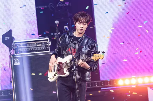 ▲李正信（如圖）雖然沒有像鄭容和一樣早上狂惡補中文，但他演出最後以全中文致謝歌迷，相當感人。（圖／和協整合行銷）