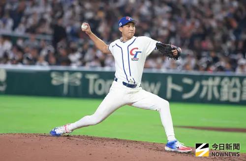 ▲WBC經典賽中華隊投手沙子宸對日本中繼2局失三分，是投手群唯一一次讓大谷翔平出局。（圖／記者葉政勳攝）
