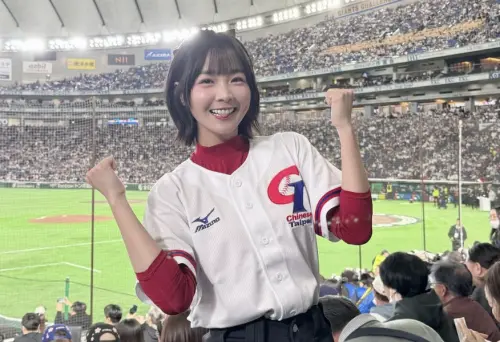 藍藍應援WBC經典賽！許願全壘打畫面被全球直播　球迷：藍瘦香菇