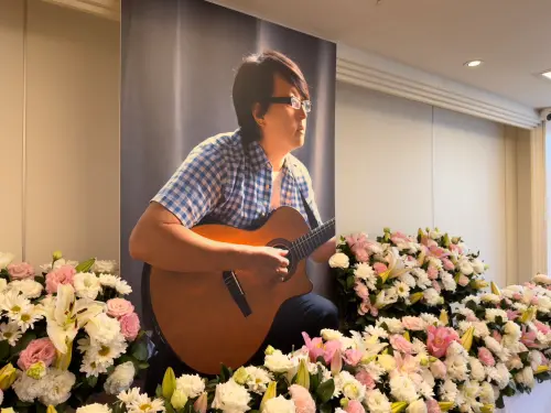 ▲袁惟仁靈堂今、明兩日開放悼念。（圖／家屬提供）