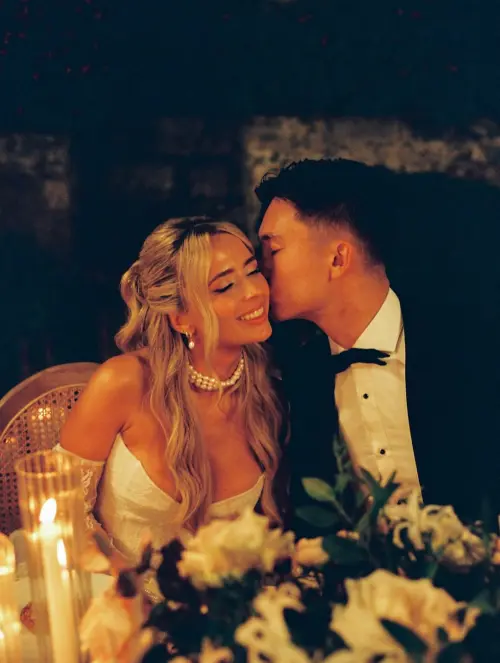 ▲費仔（右）和老婆漢娜（左）的感情極佳，俊男美女的搭配讓人賞心悅目。（圖／漢娜IG@hannafairchi）