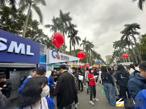 台大校園徵才博覽會登場！347家國內外企業　釋出逾4萬職缺