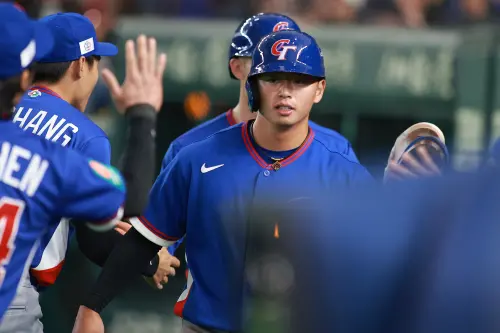 ▲2026年世界棒球經典賽，中華對捷克之戰，鄭宗哲擔任開路先鋒上壘4次。（圖／記者葉政勳攝）