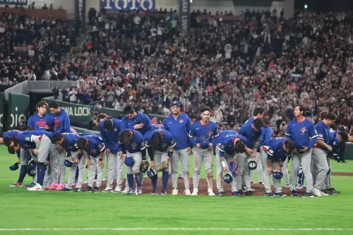 台灣隊扣倒捷克！卓榮泰驚喜現身東京巨蛋見證　與球迷打招呼