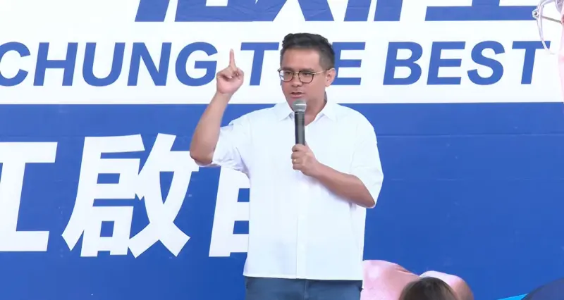    ▲台中市長盧秀燕子弟兵、立委黃健豪主動站出來，力挺江啟臣參選台中市長。（圖／江啟臣提供，2026.03.07）  