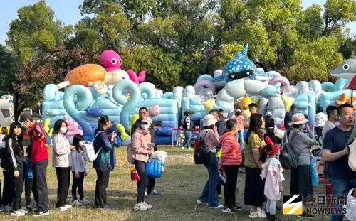 ▲中鋼公司與中鋼企業工會舉辦員工親子公益家庭日活動，吸引員工及眷屬踴躍參與。(圖／記者黃守作攝，2026.03.07)