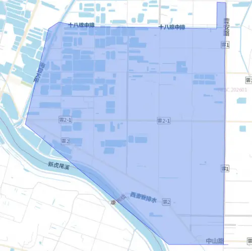 ▲雲林縣麥寮鄉中山路、忠孝路、泰順路、豐安路，將於9日上午9時起停水8小時。（圖／翻攝自台灣自來水公司web.water.gov.tw/）