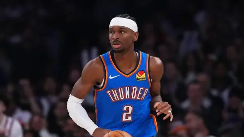 雷霆104:97擊敗勇士！成NBA首支50勝球隊　SGA再一場平張伯倫紀錄