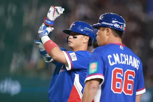 快訊／鄭宗哲炸裂陽春砲！郭斌絕望目送出牆　中華隊2：1領先韓國