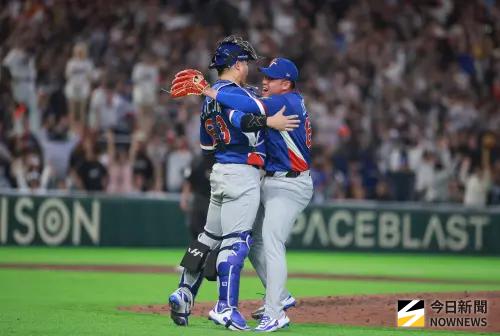 ▲WBC中華隊以5:4擊敗韓國隊，賽後許多球員都哭了。（圖／記者葉政勳攝 ,2026.03.08）
