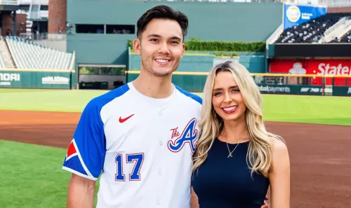 ▲費仔和太太漢娜堪稱俊男美女的搭配，受到台灣棒球迷的喜愛，目前正大出風頭。（圖／漢娜IG@hannafairchi）