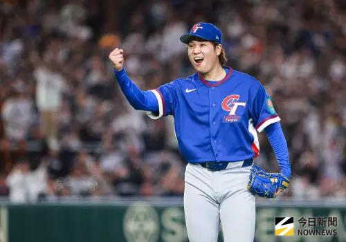 ▲中華隊投手古林睿煬在「台韓大戰」主投4局僅失1分，展現出色的壓制能力。（圖／記者葉政勳攝 ,2026.03.08）