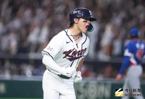 ▲WBC韓國隊輸給中華隊，晉級態勢不樂觀。（圖／記者葉政勳攝 ,2026.03.08）