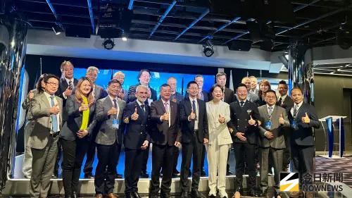 ▲全球第三大郵輪企業MSC地中海郵輪旗下「MSC榮耀號」首個以高雄為母港的航次，今舉行啟航儀式。（圖／記者陳美嘉攝，2026.03.08）