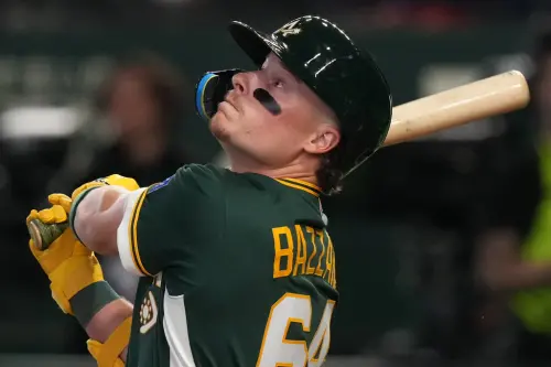 ▲澳洲陣中擁有多位重砲，包括2024年MLB選秀狀元巴札納（Travis Bazzana），以及即將加入KBO蔚山鯨魚隊的亞力克斯霍爾（Alex Hall，本屆已2轟）。（圖／美聯社／達志影像）