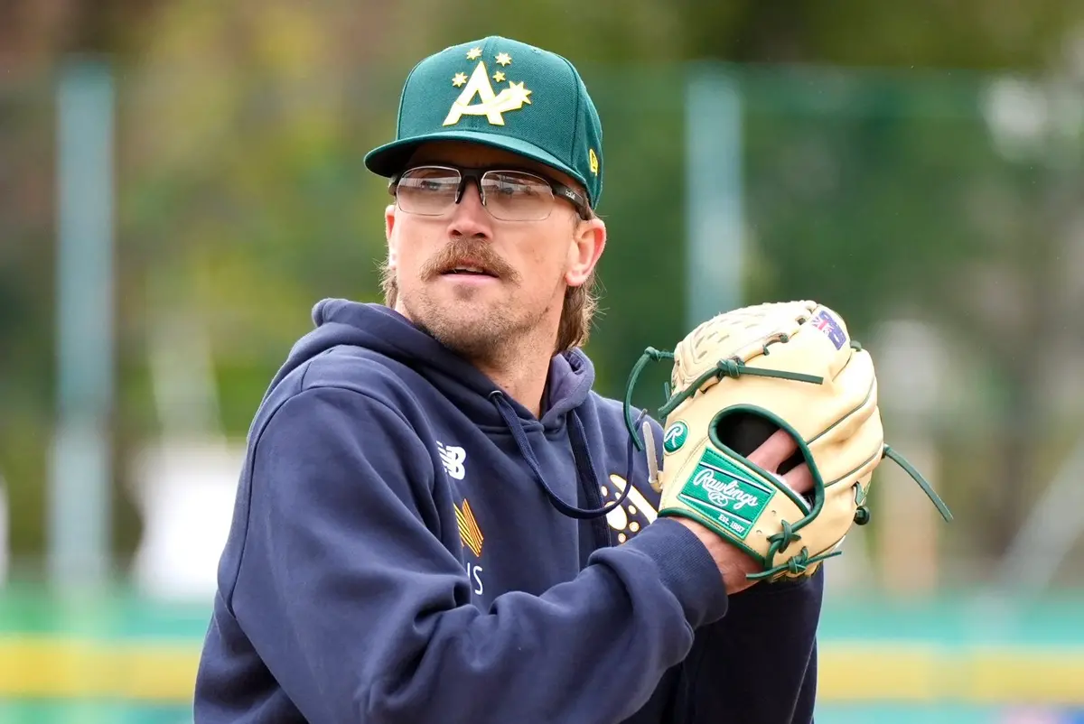 ▲韓國隊與澳洲隊晉級命運的「韓澳大戰」將於明（9）日晚間6點開打。澳洲推出威爾斯（Lachlan Wells），韓國則由孫周永應戰。（圖／取自Team Australia X）