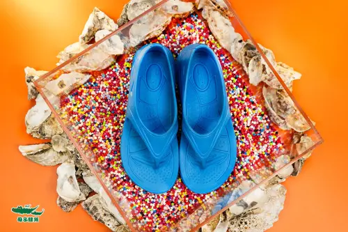 ▲有民眾分享，自己穿著母子鱷魚推出的氣墊拖鞋跑步，感受上不只輕盈更感到特別通風。（圖／母子鱷魚臉書）