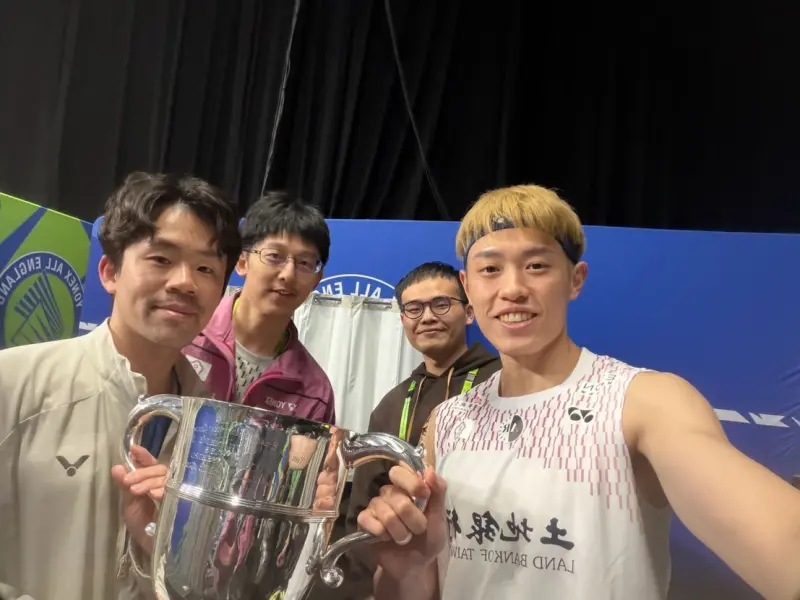 台灣全英公開賽奪兩冠創歷史！李洋盛讚：選手都知道這份量有多重