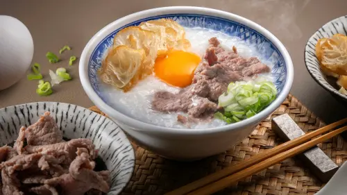 春天暖胃美食！漢來翠園港式生滾粥祭超值優惠、上菜端鴨絲泡飯