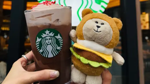 星巴克買一送一！今再折70元　覆盆莓可可那堤、可頌堡小熊新品曝