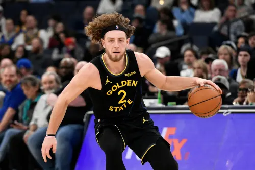 ▲雖然波傑姆斯基的成長有目共睹，但勇士隊內目前後衛人才眾多。（圖／美聯社／達志影像）