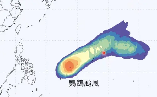 鸚鵡颱風最快今晚生成！預估路徑出爐　賈新興：2波冷氣團先襲台