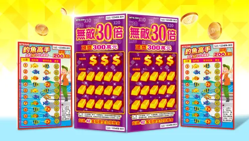 獎金最高翻30倍！2款新刮刮樂頭獎3個300萬　玩法、中獎率一次看