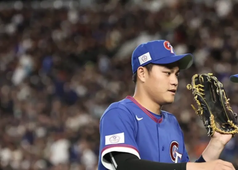 ▲23歲的宋晟睿在台韓戰時接下關鍵一球，讓韓國出局，中華隊取得勝利，他吐露當下的感覺真的難以形容。（圖／翻攝自IG@c.j.sung_0814）