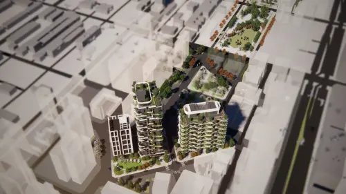 ▲「中山長春案」地理位置絕佳，擁有雙捷運優勢，預計在2032年完工。（圖／記者張家瑋攝）