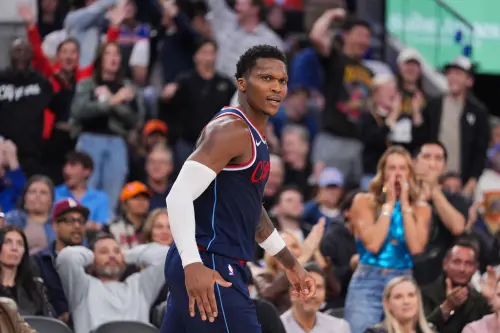 ▲作為替補核心，馬瑟林（Bennedict Mathurin）今天轟下28分、7籃板。（圖／美聯社／達志影像）