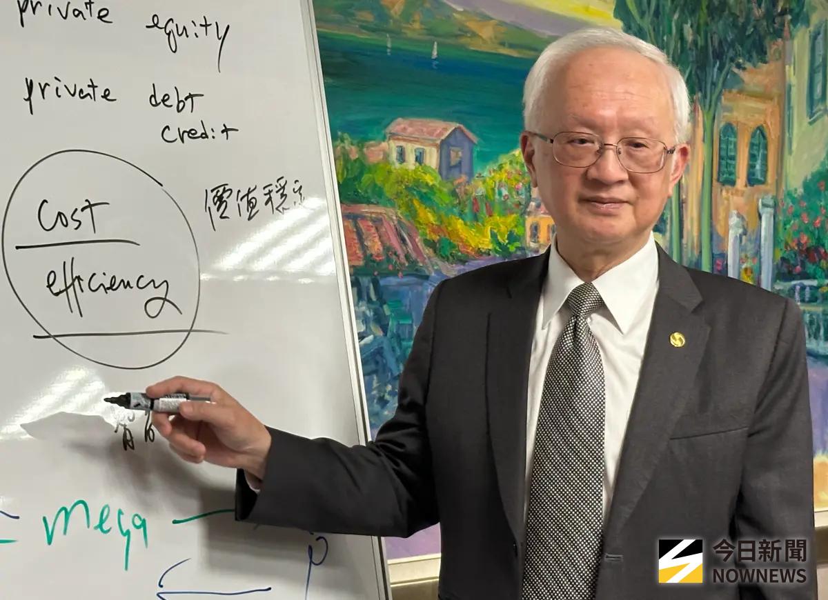 ▲兆豐金控董事長董瑞斌。（圖／記者顏真真攝）